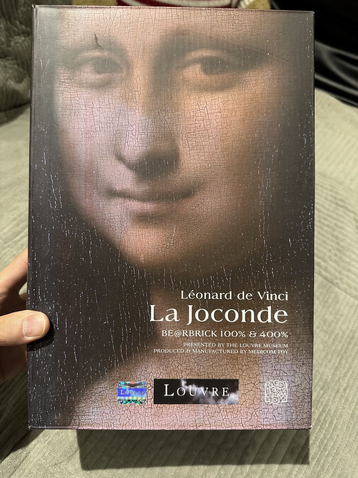 Japanese Brand Bearbrick Leonardo De Vinci Mona Lisa 100% & 400% Set Size ONE SIZE - 3 Thumbnail