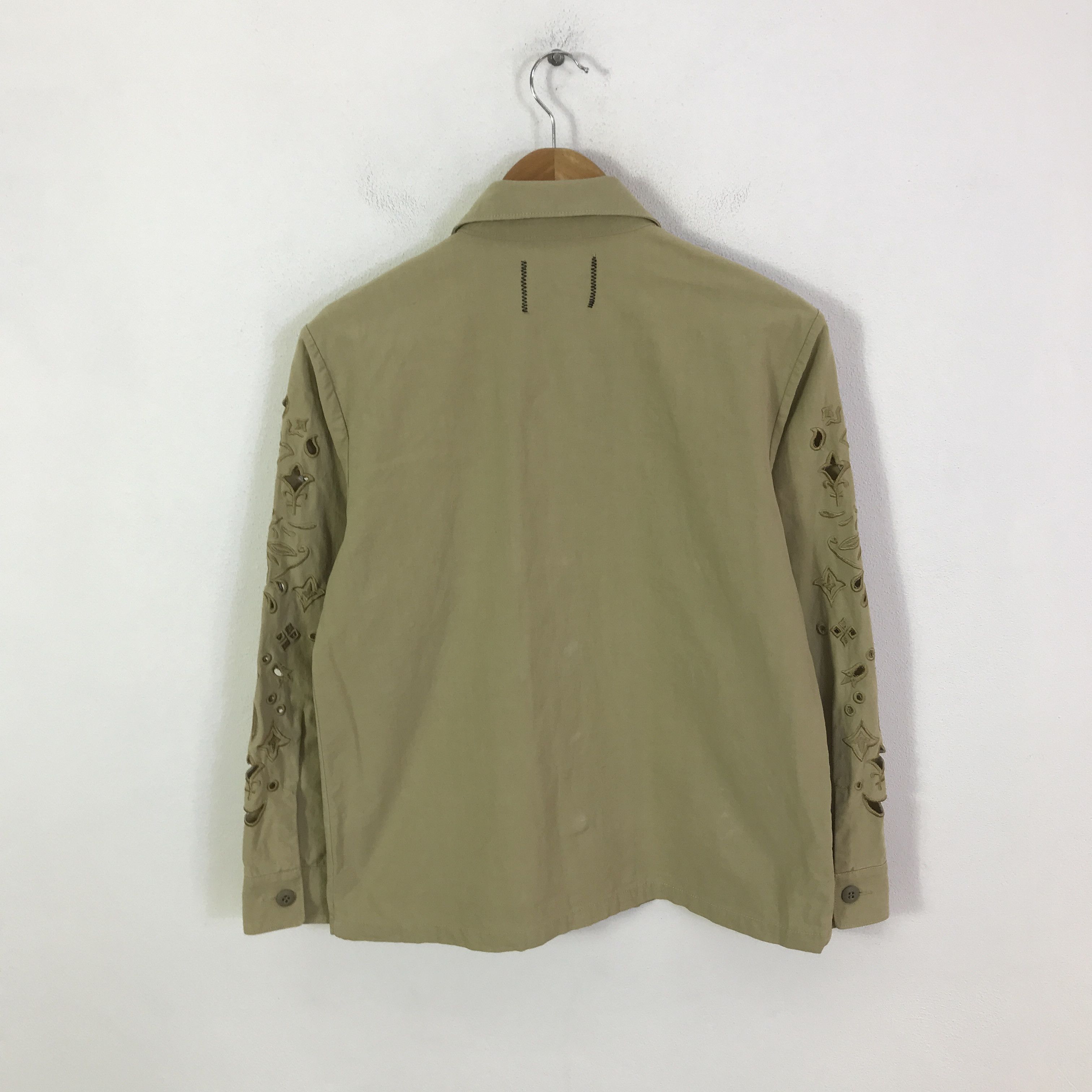 Japanese Brand Rna x u.s army design button jacket K114B19 Size US L / EU 52-54 / 3 - 3 Thumbnail