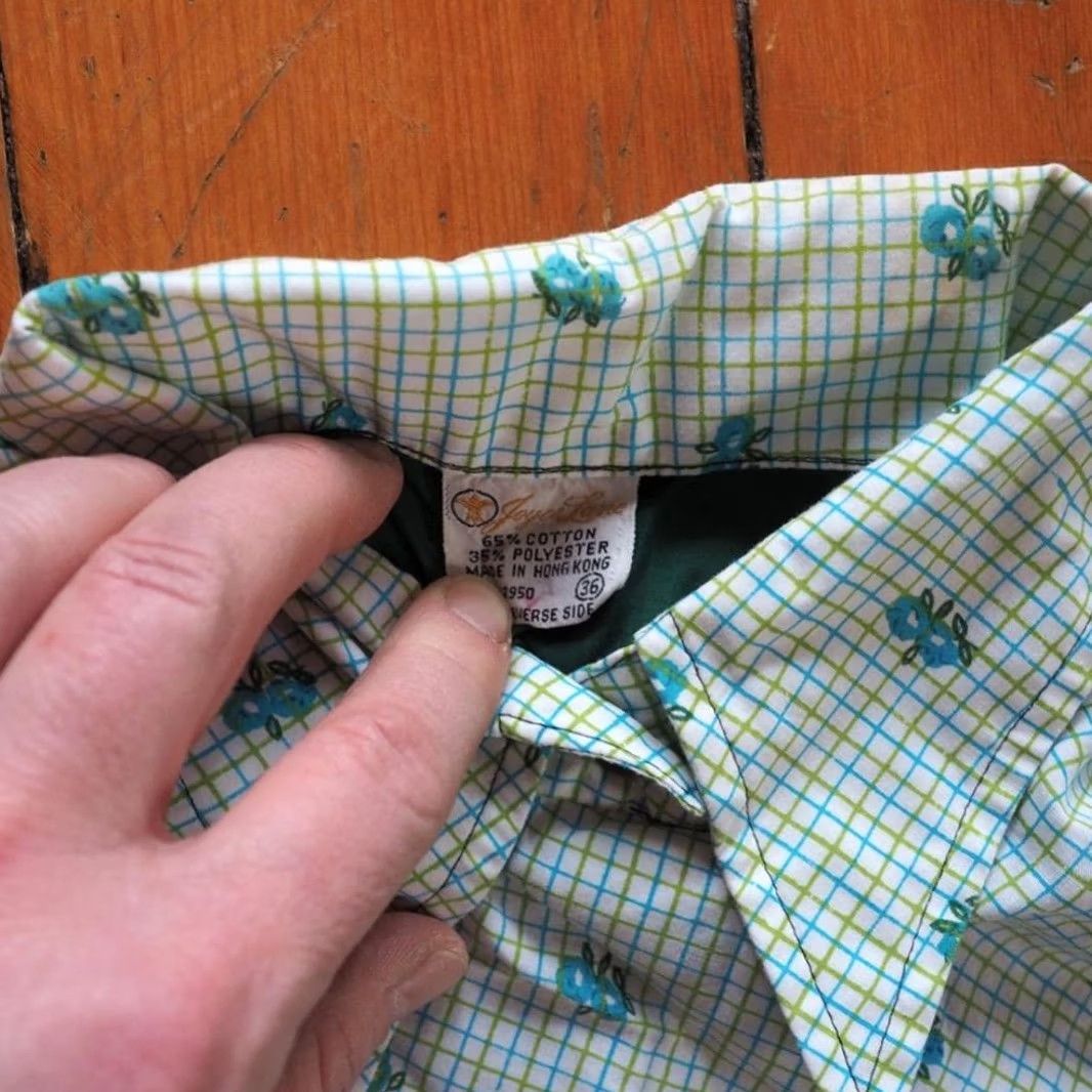 Vintage Joyce Lane Womens Shirt Size 36 Cotton Blouse Size XS / US 0-2 / IT 36-38 - 2 Thumbnail