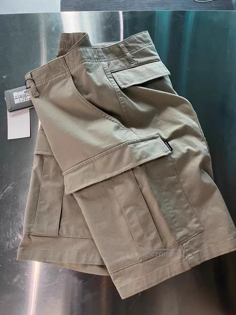 Balenciaga Balenciaga Khaki Pocket Cargo Pants Size US 30 / EU 46 - 6 Thumbnail