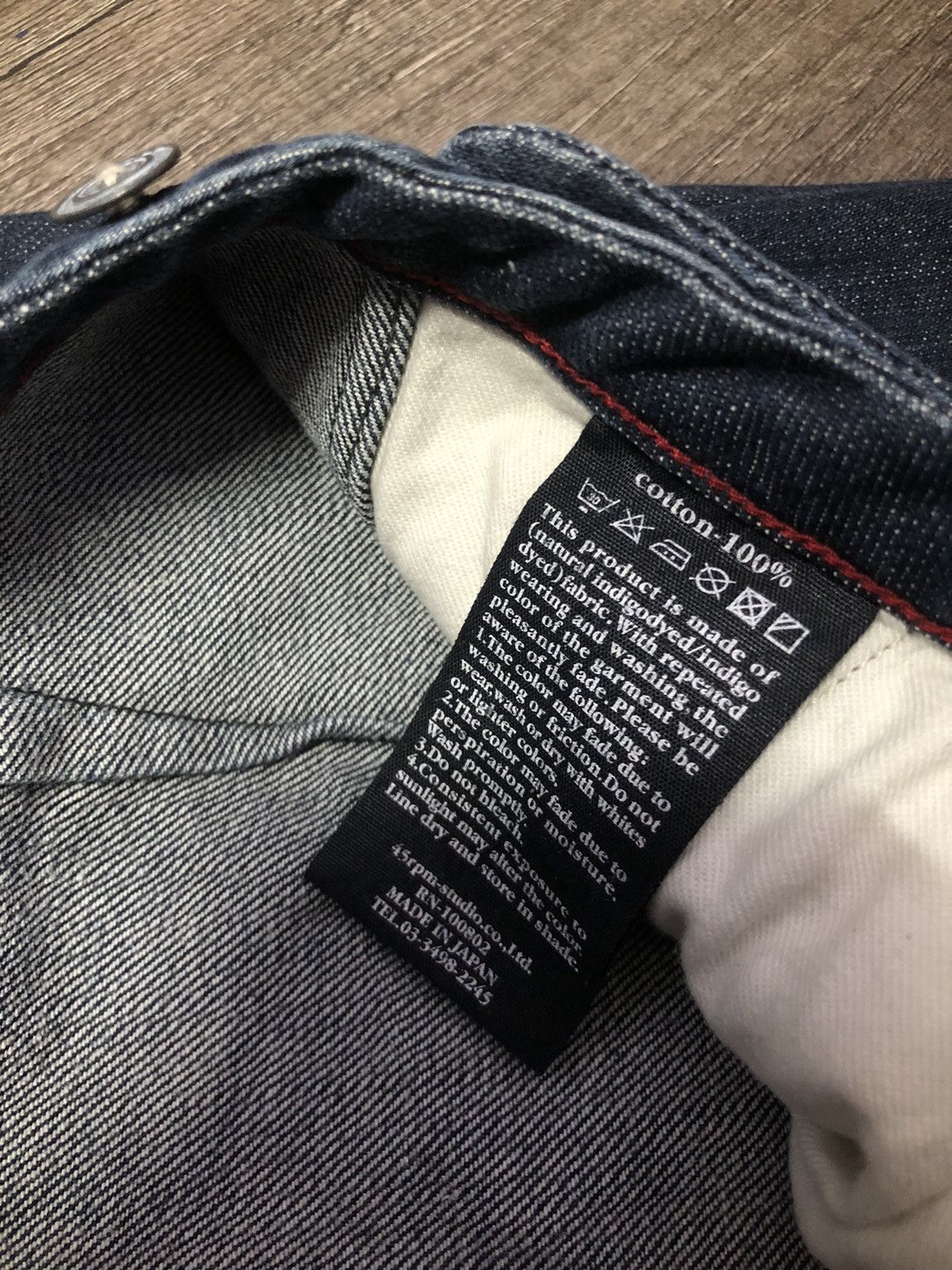 45rpm × Japanese Brand × Kapital Vintage 45rpm Denim Pants Rare Design Size 28" / US 6 / IT 42 - 17 Thumbnail