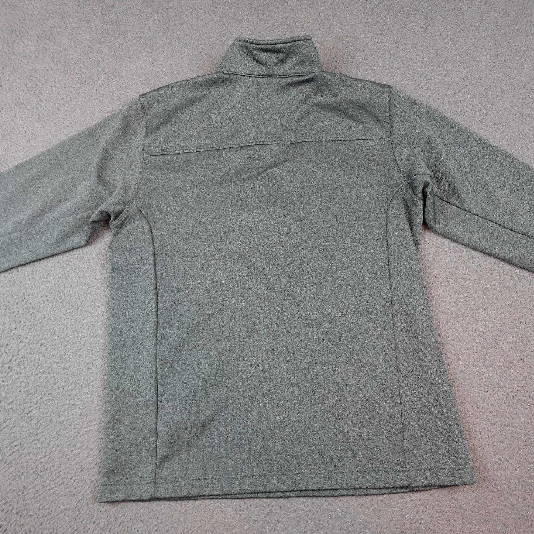 The North Face The North Face Sweater Mens Medium Gray 1/4 Zip Fleece Pullover Chest Pocket Size US M / EU 48-50 / 2 - 7 Thumbnail