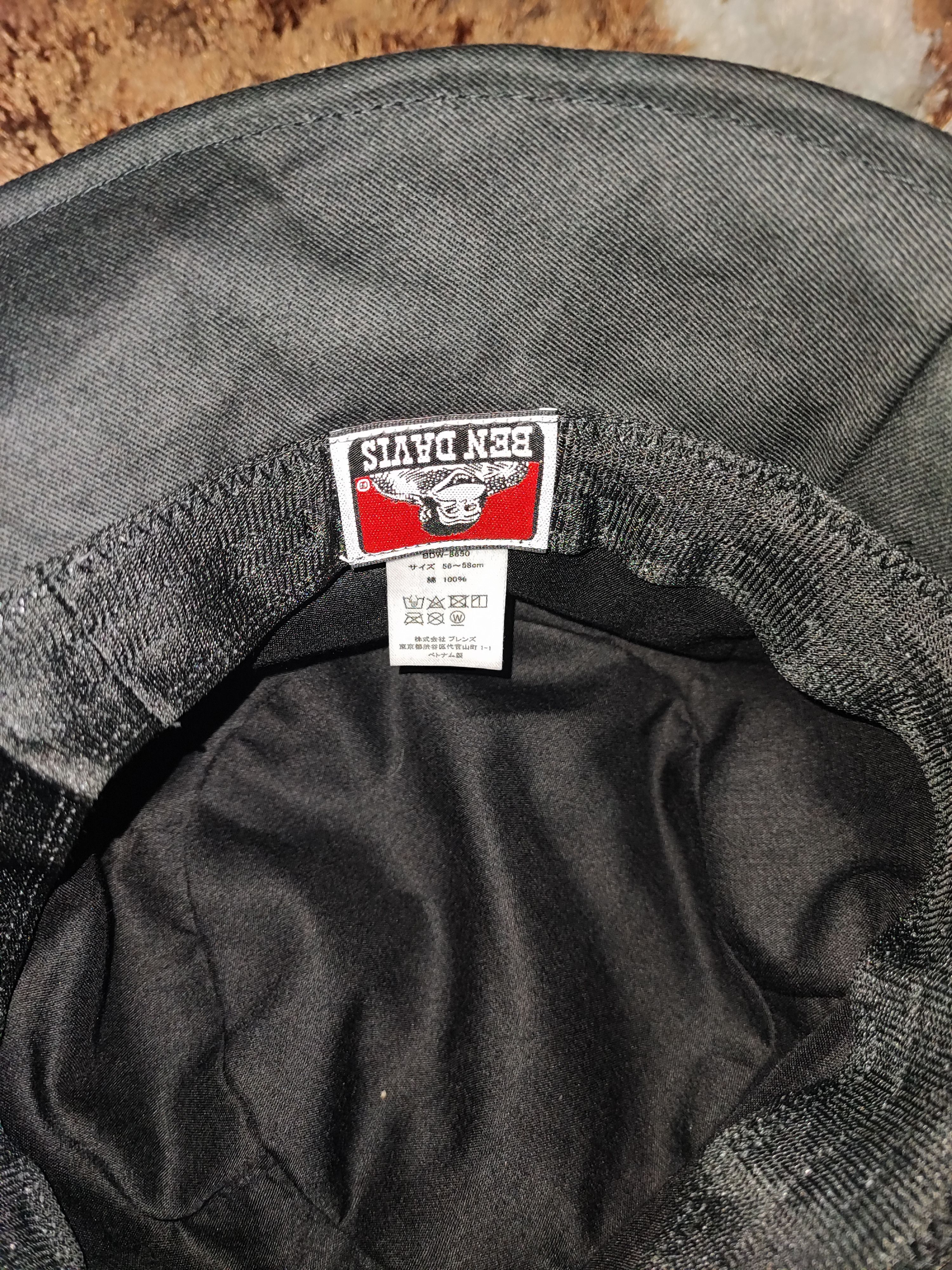 Ben Davis Ben Davis Bucket Hat Black Size ONE SIZE - 6 Thumbnail