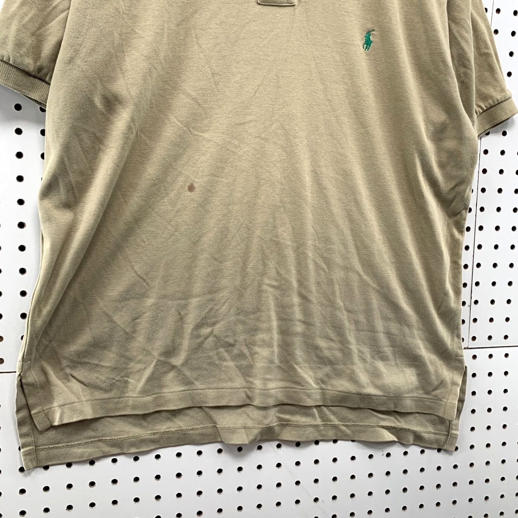 Polo Ralph Lauren VINTAGE Polo Ralph Lauren Shirt Mens Medium Brown Green Pony COllared Casual Size US M / EU 48-50 / 2 - 4 Thumbnail