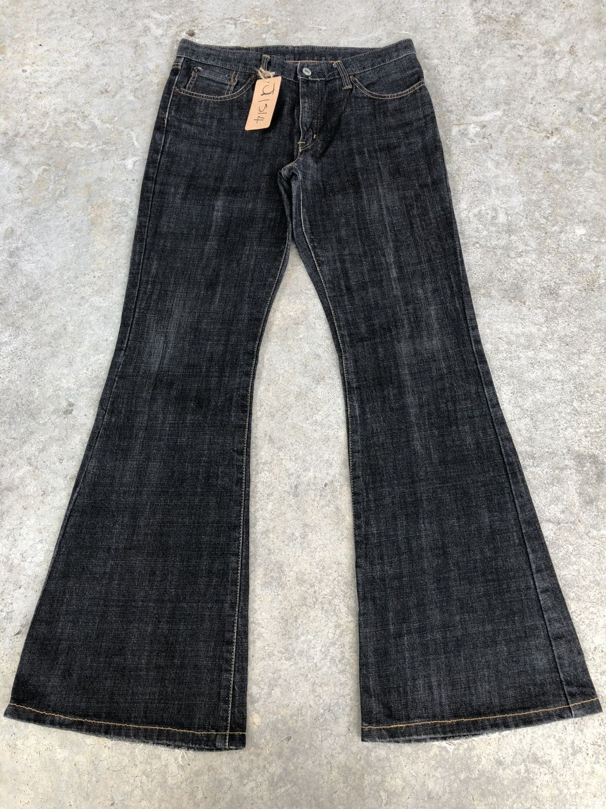If Six Was Nine Japanese Edwin Flared Jeans Bootcut Jeans Distressed Size US 32 / EU 48 - 2 Thumbnail