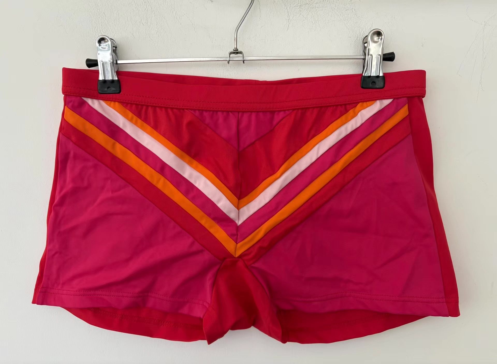 Versace Versace Men's Square-Cut Swim Trunks Ｑ21 Size US 36 / EU 52 - 1 Thumbnail