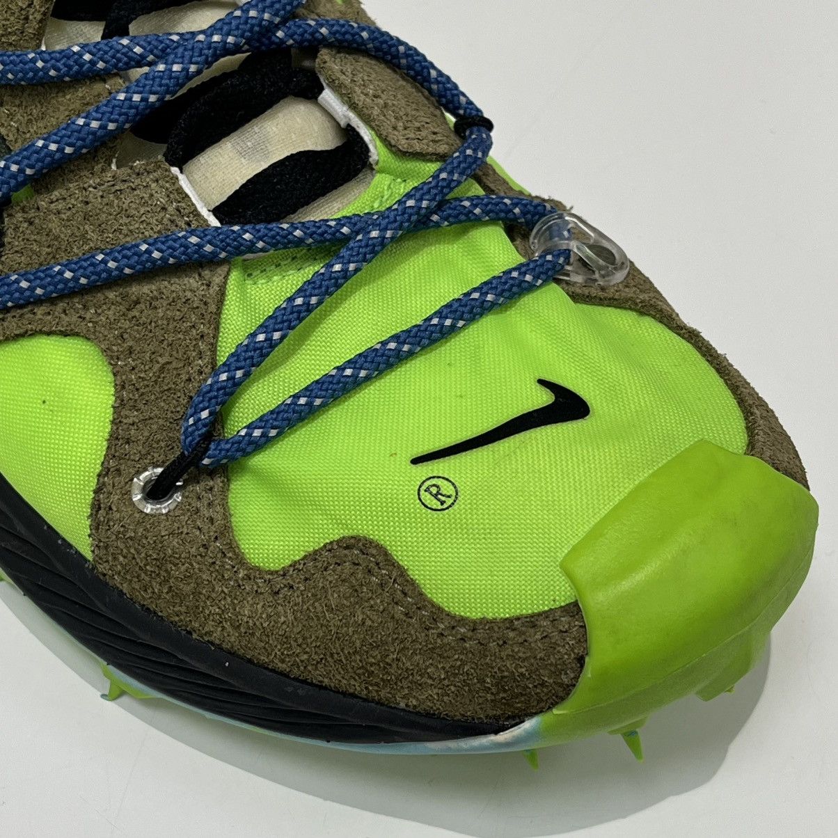 Nike × Off-White Nike Zoom Terra Kiger 5 Off-White Electric Green (W) Size US 10.5 / EU 43-44 - 13 Thumbnail