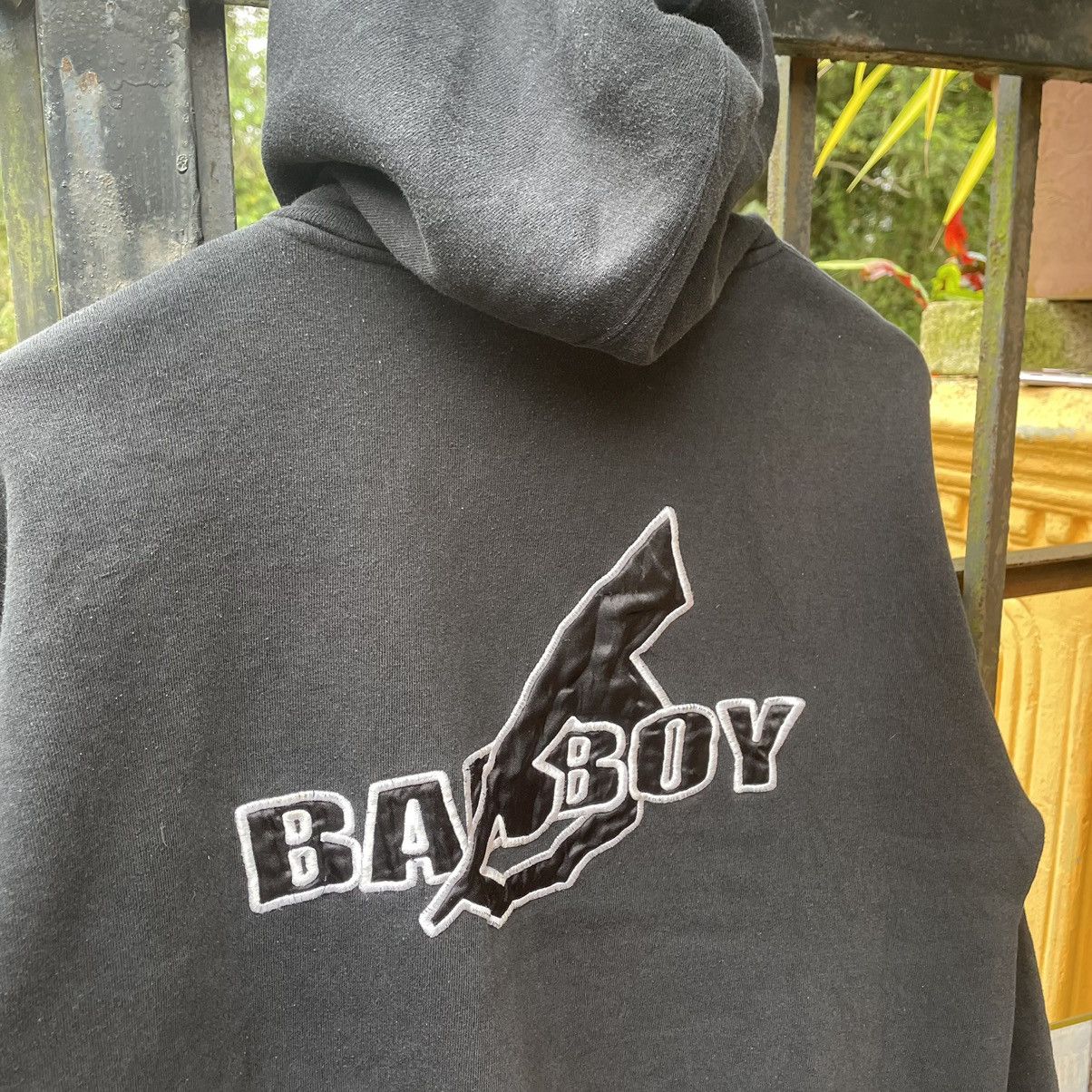 Vintage 🔥90s Bad Boy Skate Embroidered Big Logo Full Zipper Hoodie Size US M / EU 48-50 / 2 - 3 Thumbnail