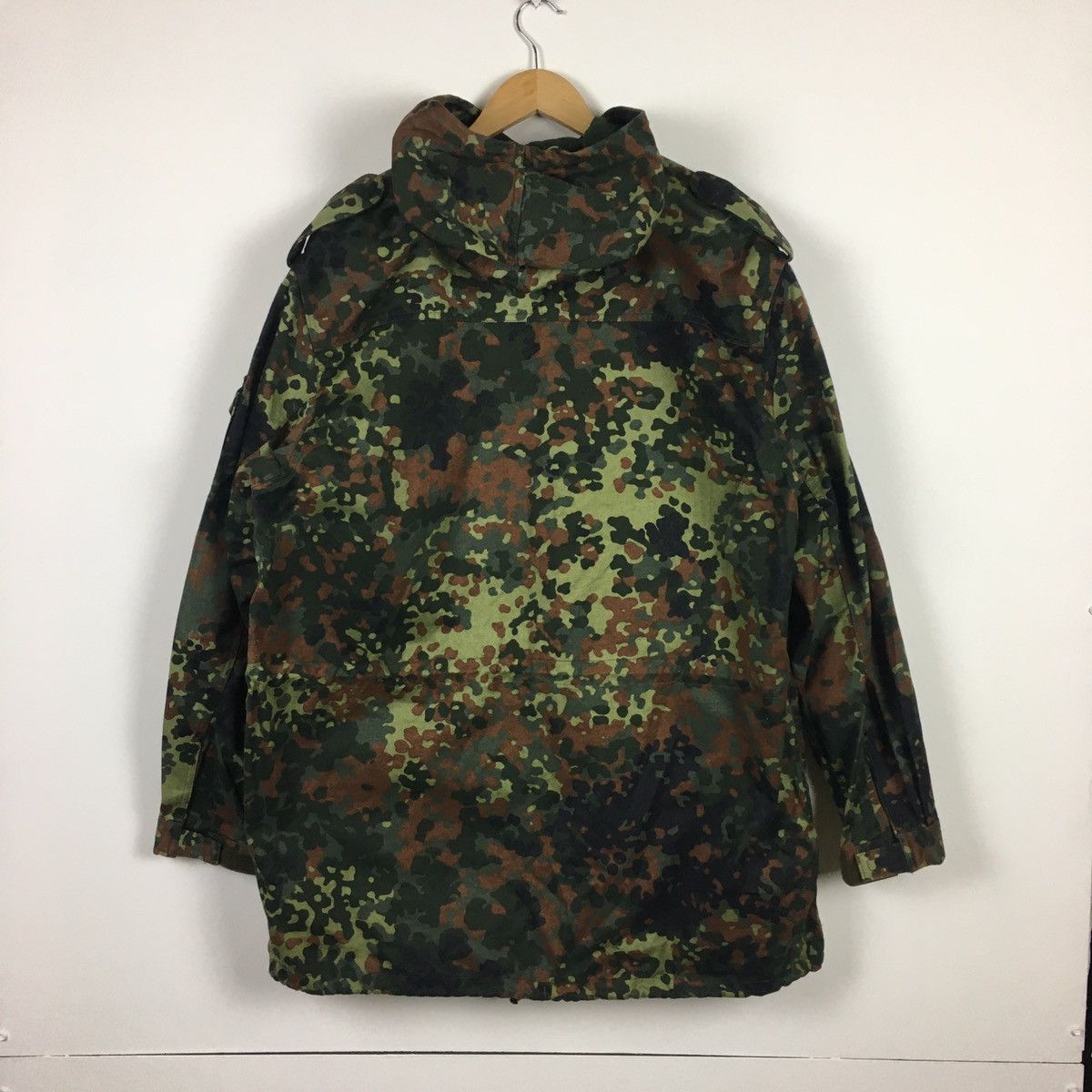 Vintage Vtg 98 Scharrer Untergrb German Camouflage Field Jacket Size US L / EU 52-54 / 3 - 10 Thumbnail