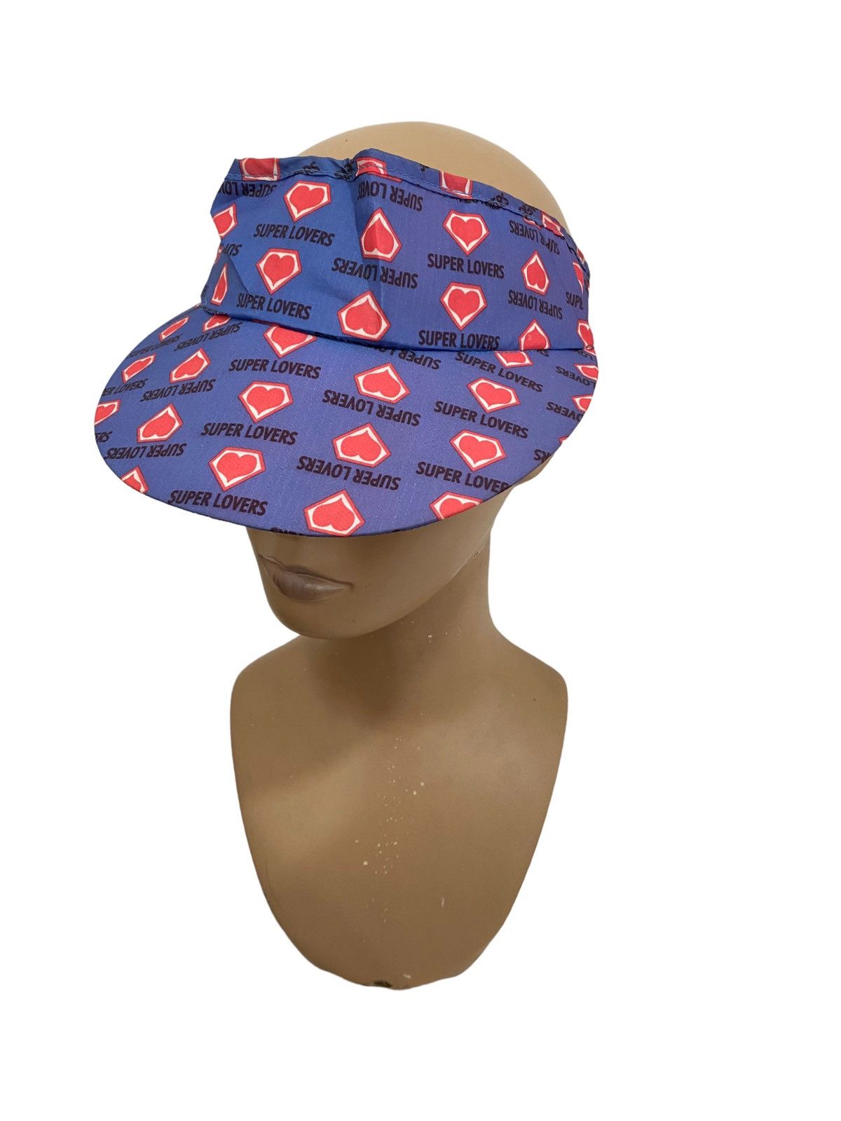 Japanese Brand 💥SUPERLOVERS half cap hip hop rap japanese golf hat Size ONE SIZE - 2 Thumbnail