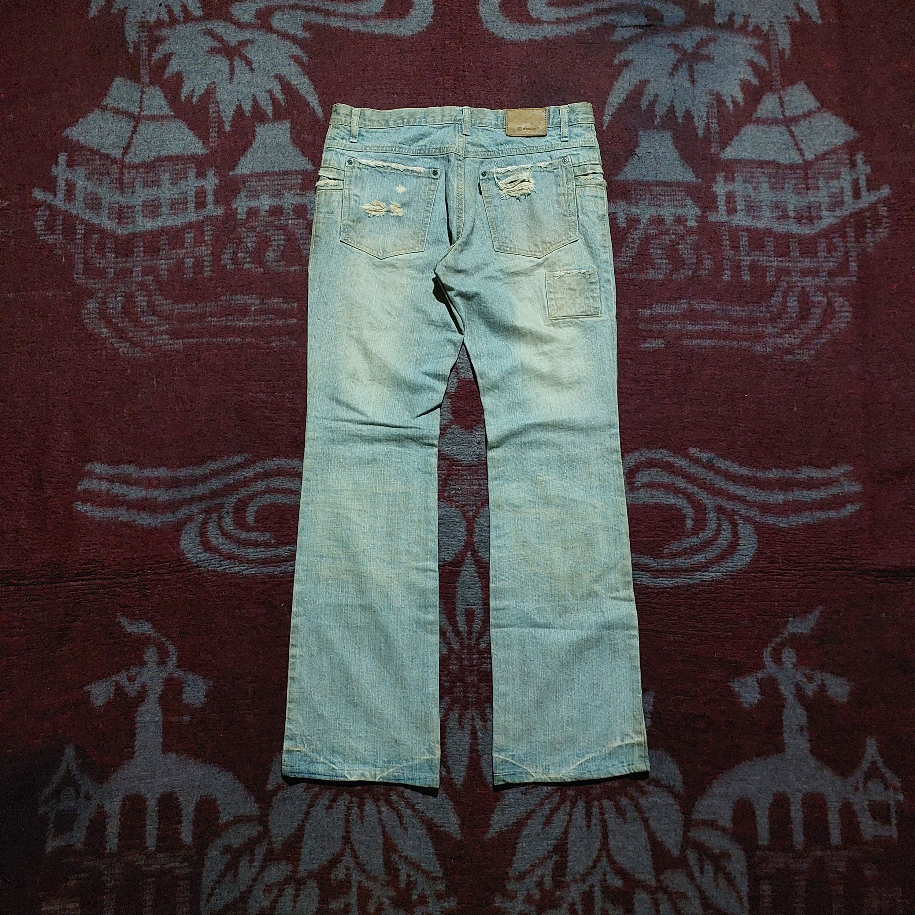 L7 Real Hip L7 Real Hip Distressed flared jeans Size US 32 / EU 48 - 2 Thumbnail