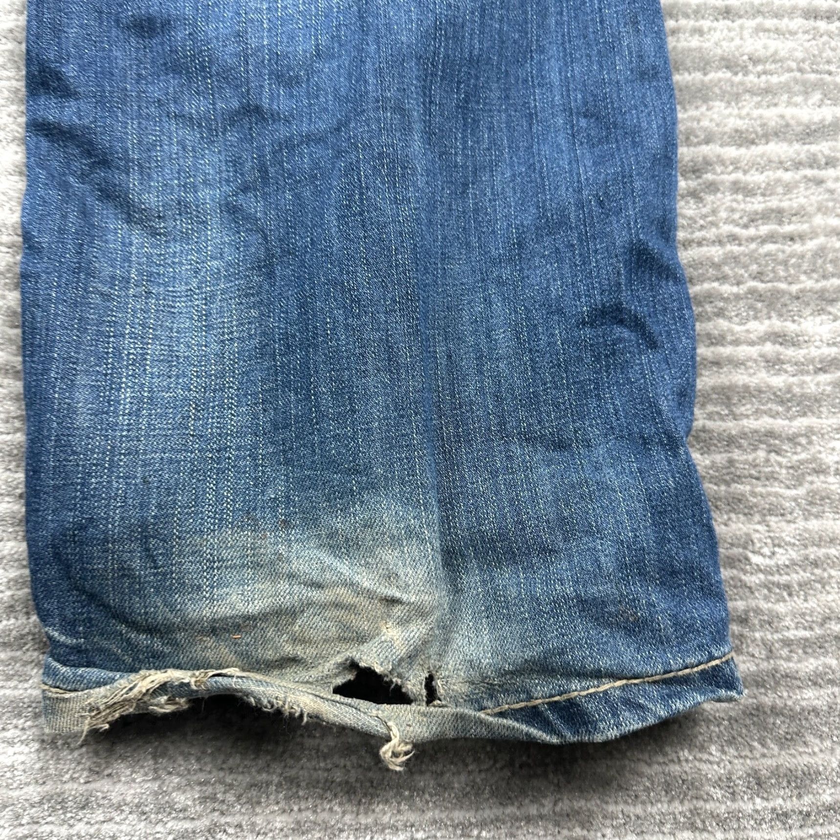 Vintage Seven7 Jeans Mens 36x30 Blue Denim Pants Straight Casual Cotton Pockets Adult Size US 36 / EU 52 - 5 Thumbnail