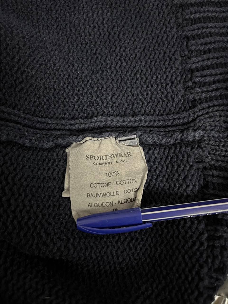 Stone Island Stone Island Heavy Sweater Navy Size US XL / EU 56 / 4 - 15 Thumbnail