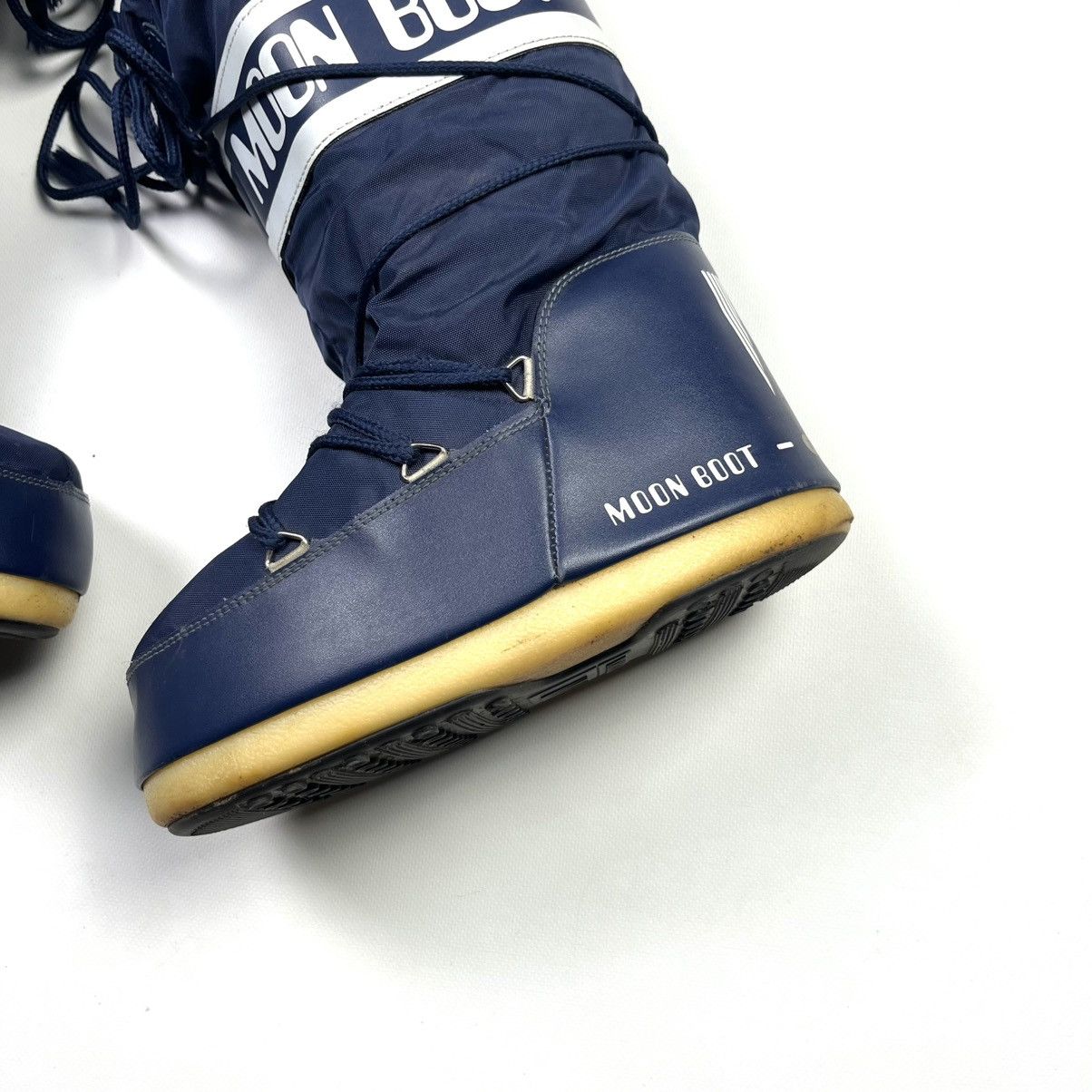 Moon Boot Y2K Moon Boot Streetwear Vintage Shoes Avant Garde Ski Blue Size US 7.5 / EU 40-41 - 5 Thumbnail