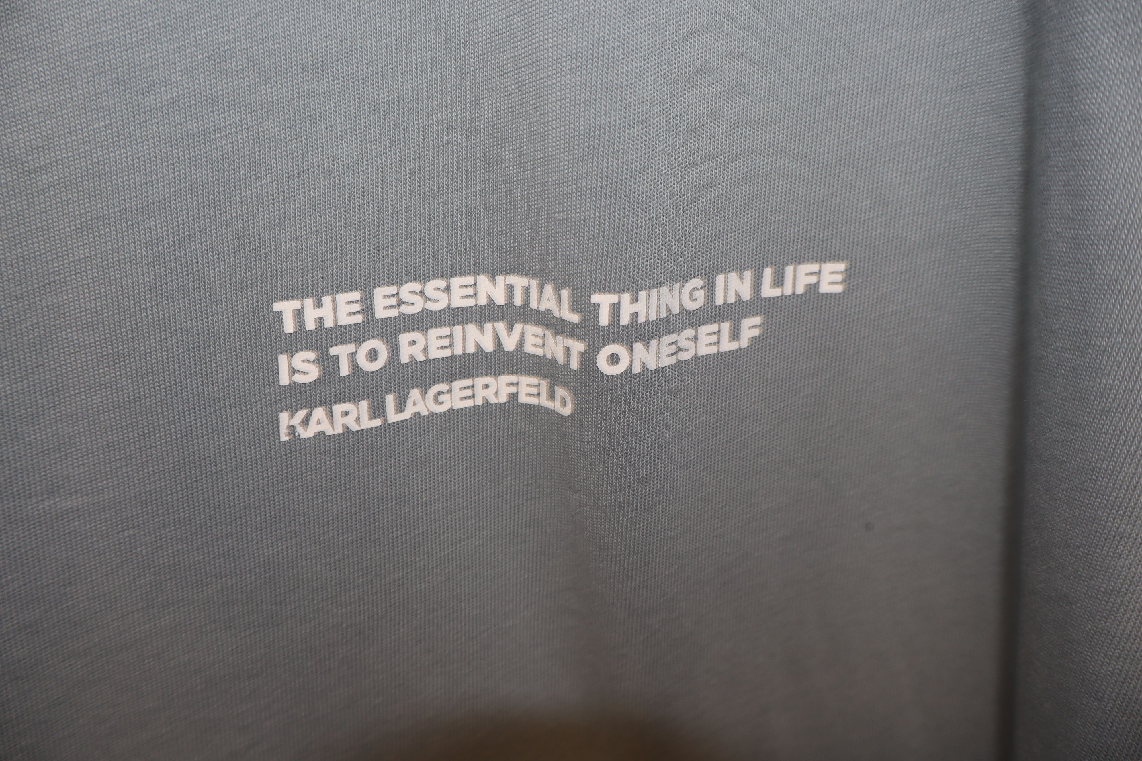 Karl Lagerfeld Logo print t-shirt Size US M / EU 48-50 / 2 - 7 Thumbnail