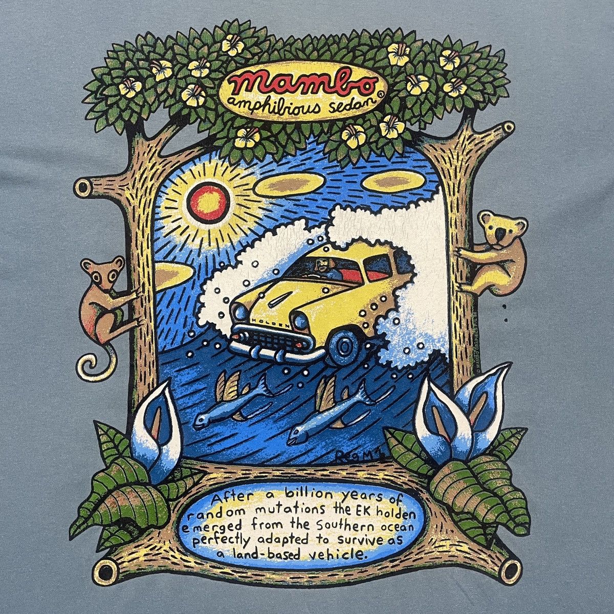 Mambo Vintage Mambo Sedan Amphibious Sedan Reg Mombassa T-shirt Size US L / EU 52-54 / 3 - 5 Thumbnail