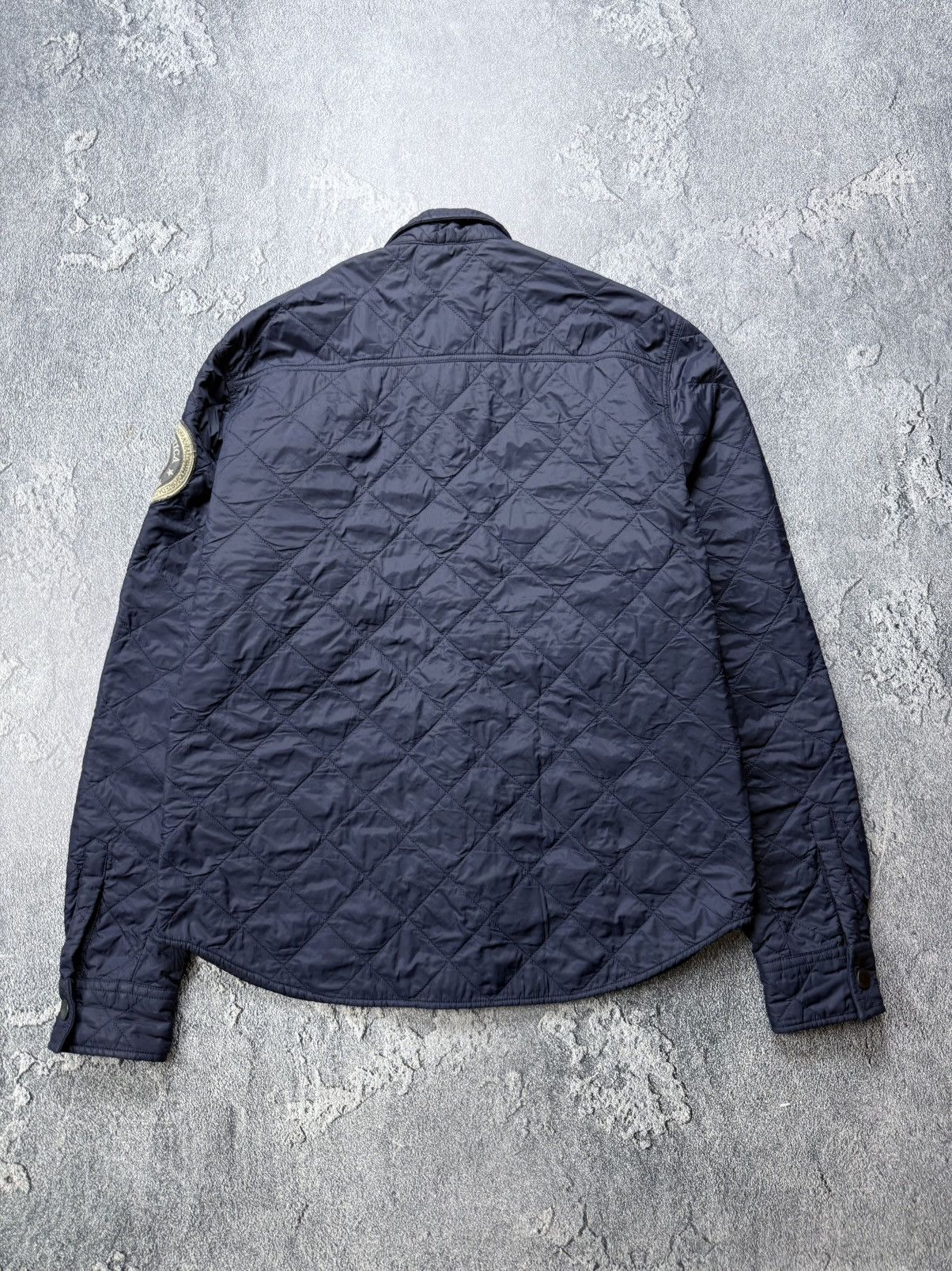 Aeronautica Militare Aeronautica Militare Quilted Logo Lightweight Shirt Jacket Size US L / EU 52-54 / 3 - 7 Thumbnail