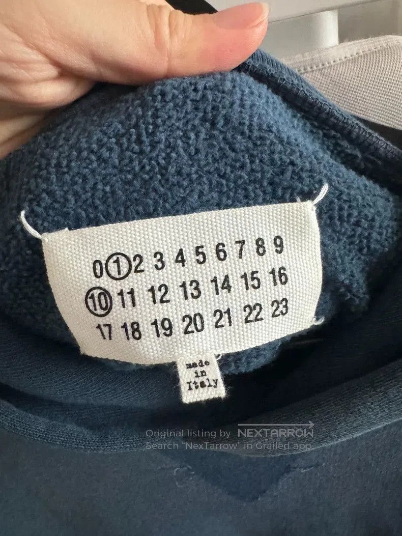Maison Margiela Maison Margiela Faded Hoodie for Men. Size US L / EU 52-54 / 3 - 5 Thumbnail