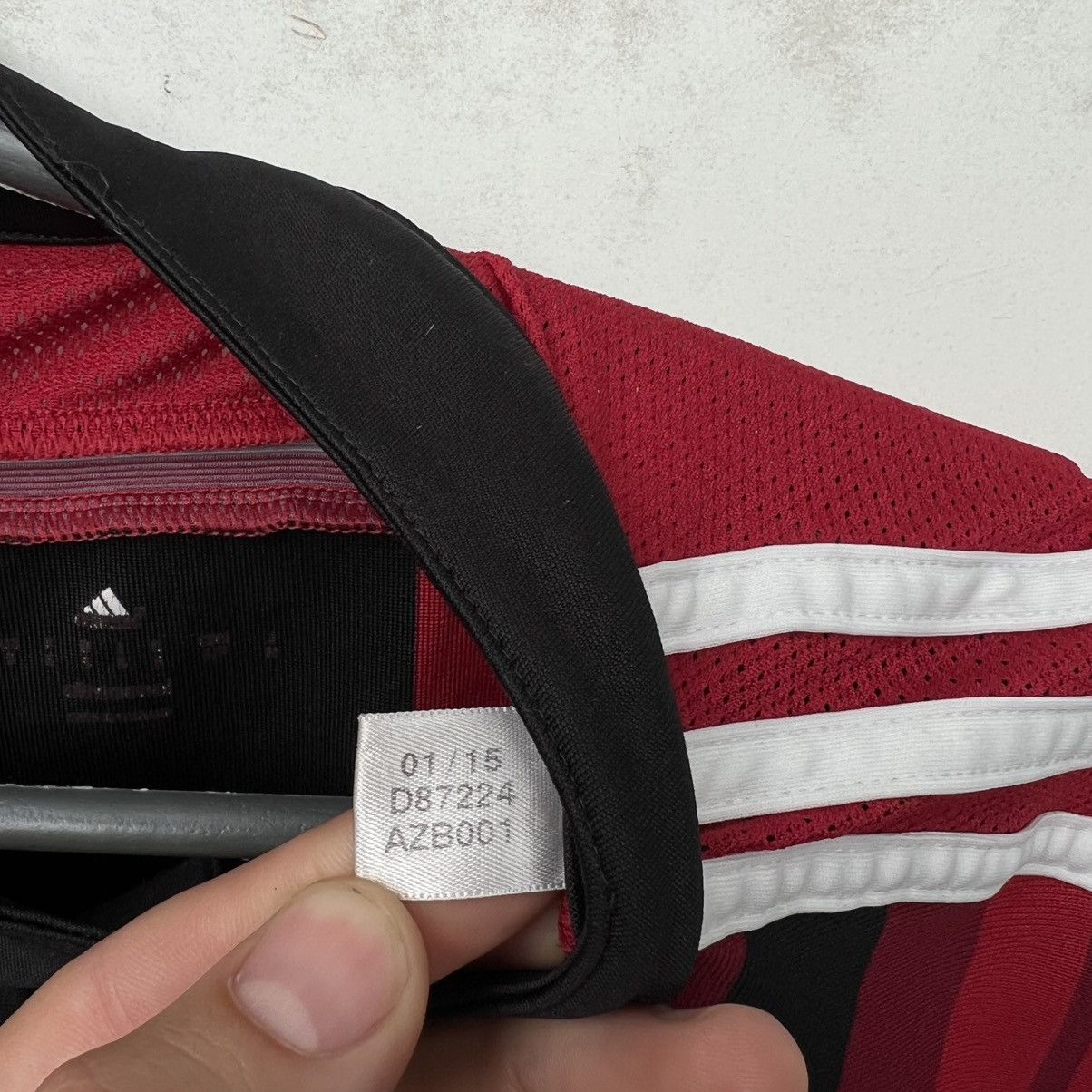 Adidas AC Milan home soccer jersey 2014 2015 football t shirt Size US S / EU 44-46 / 1 - 8 Thumbnail