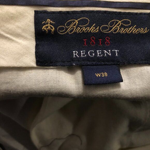Brooks Brothers brooks brothers 1818 men's 100%wool dress pants size: 38/30 Size 38R - 5 Thumbnail