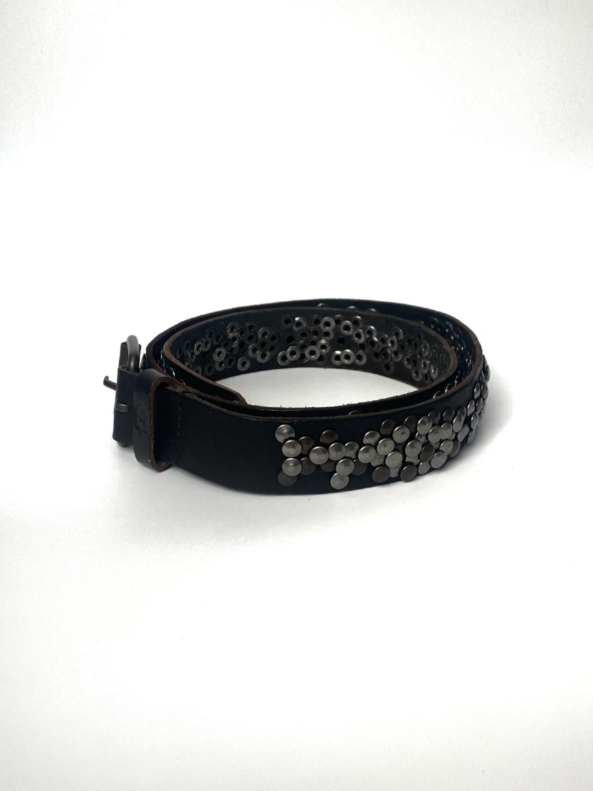 Freeman T. Porter Freeman T Porter Vtg Style Studded Genuine Leather Belt OS Size ONE SIZE - 9 Thumbnail