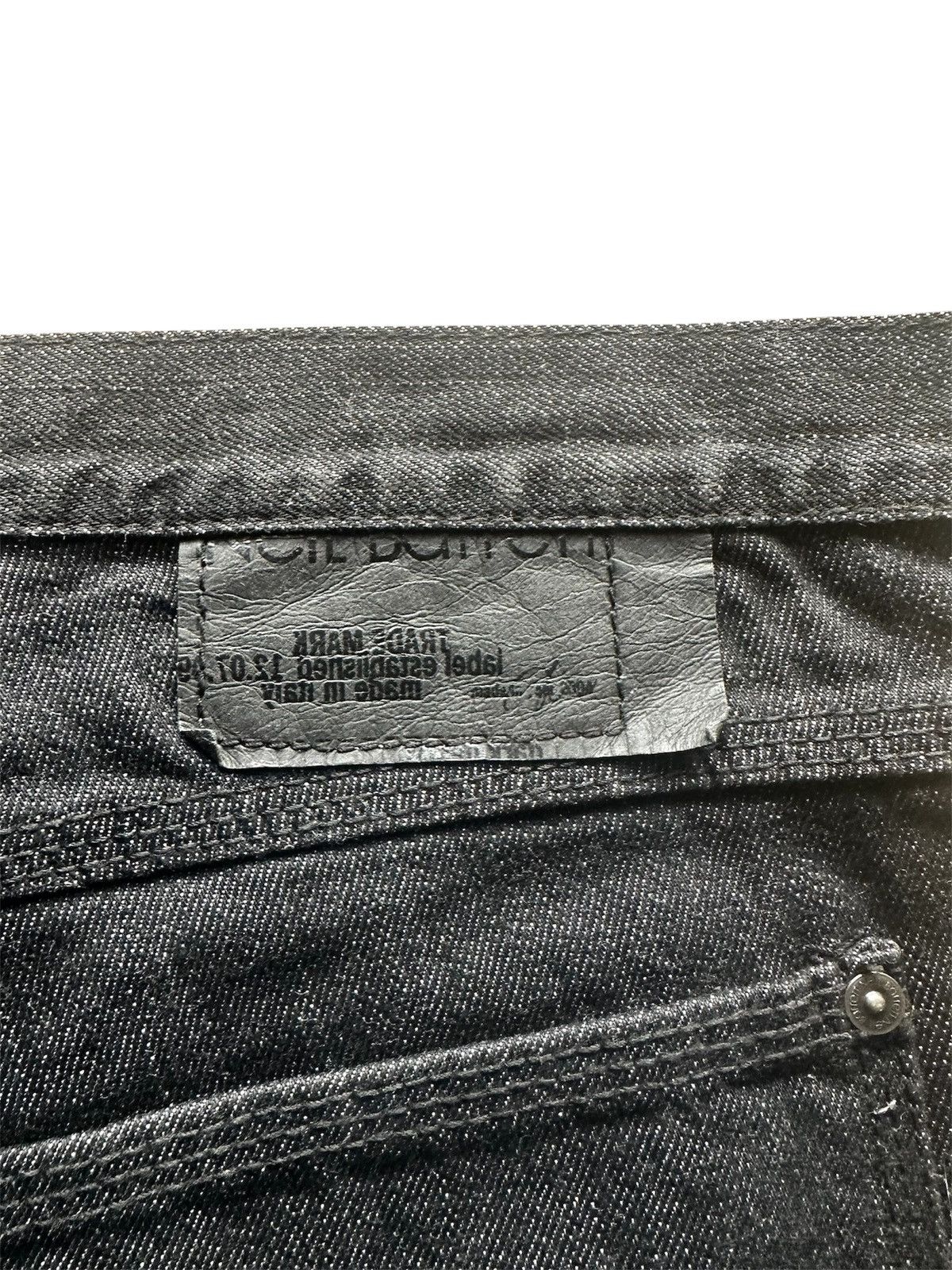 Neil Barrett Neil Barret 2005 Waxed Denim Size US 30 / EU 46 - 10 Thumbnail