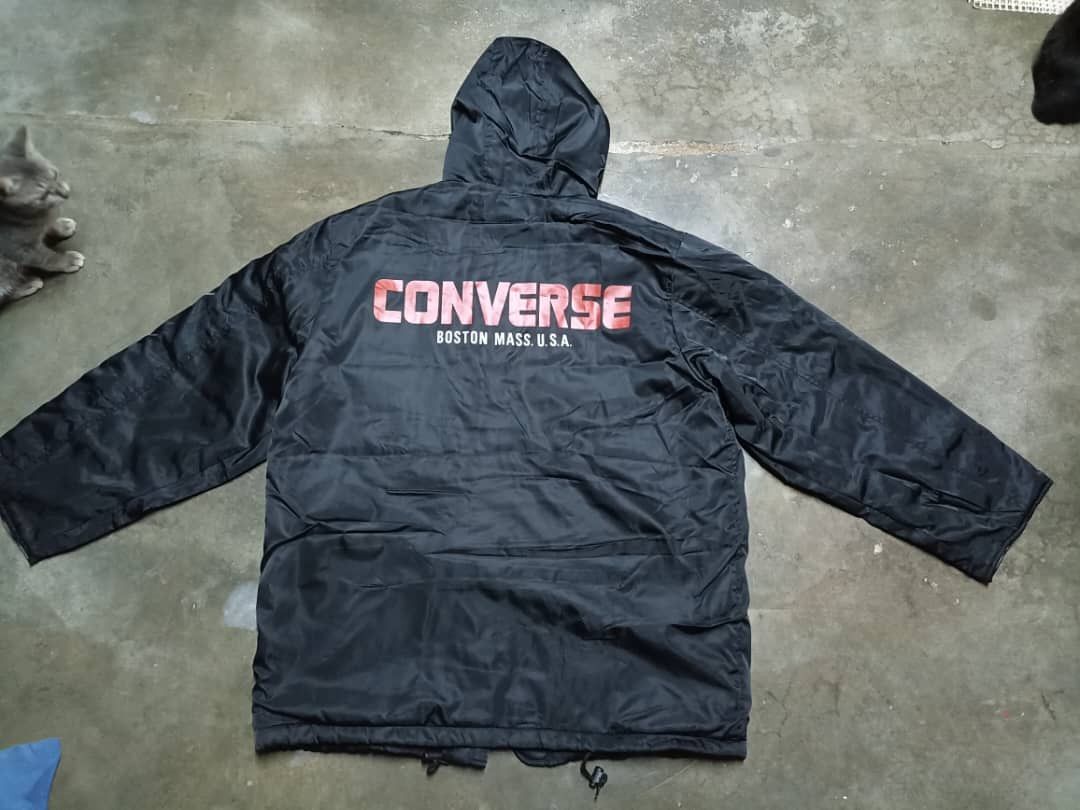 Converse × Vintage Vintage Converse Sherpa Jacket Size US L / EU 52-54 / 3 - 2 Thumbnail