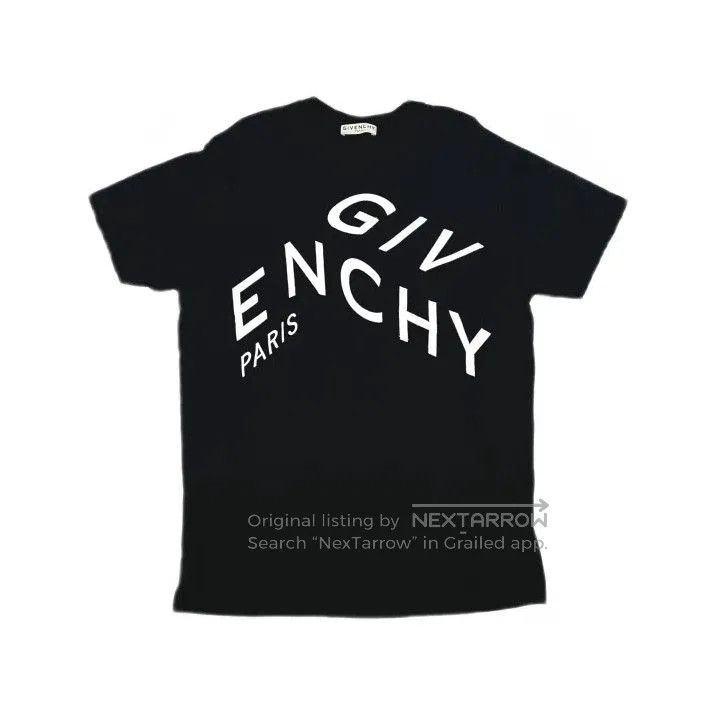 Givenchy Givenchy Logo Slim Embroidered Short-Sleeve T-Shirt. Size US S / EU 44-46 / 1 - 2 Thumbnail