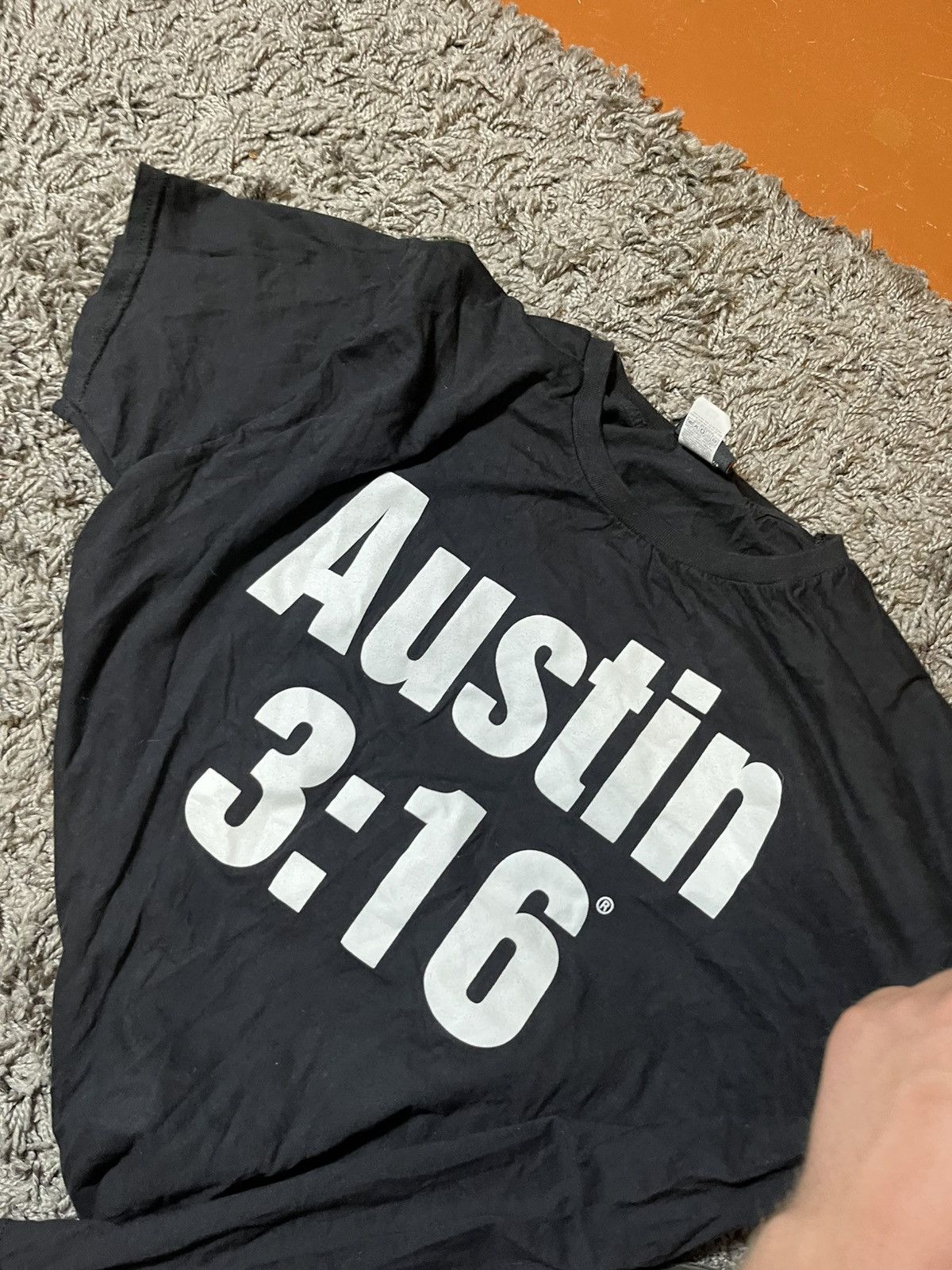 WWE WWE WRESTLING STONE COLD AUSTIN 3:16 COTTON PROMO T-SHIRT Size US L / EU 52-54 / 3 - 3 Thumbnail