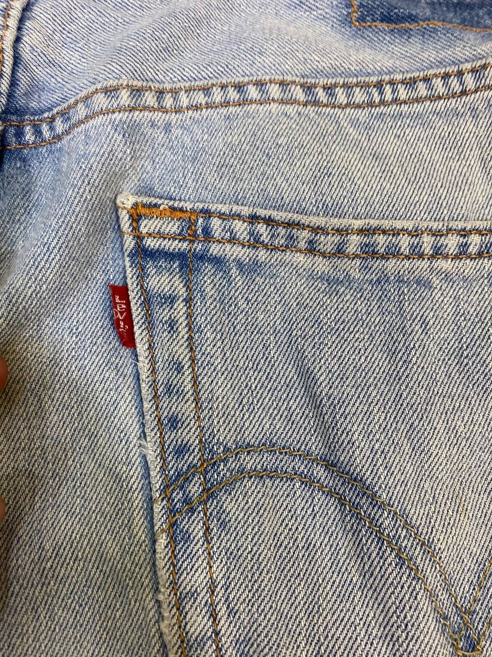 Levi's vintage levis 505 regular fit distressed denim Size US 33 - 5 Thumbnail