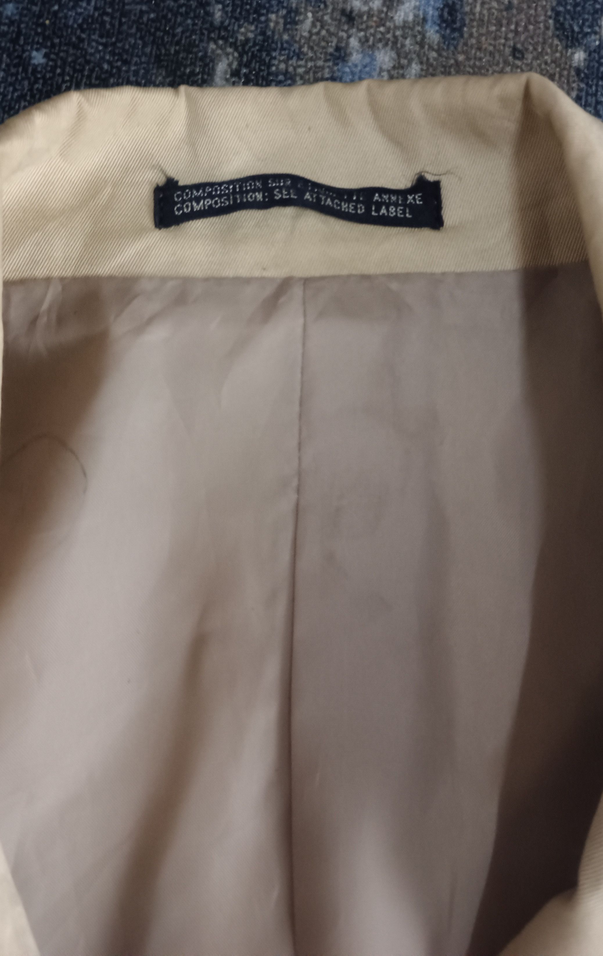 Japanese Brand × Yohji Yamamoto Yohji Yamamoto Ined Trench Coat Size US S / EU 44-46 / 1 - 11 Thumbnail