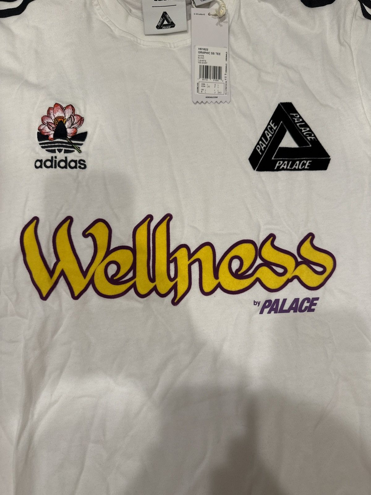 Palaste T Shirt Adidas Palace Adidas X Palace Tshirt White Palaste