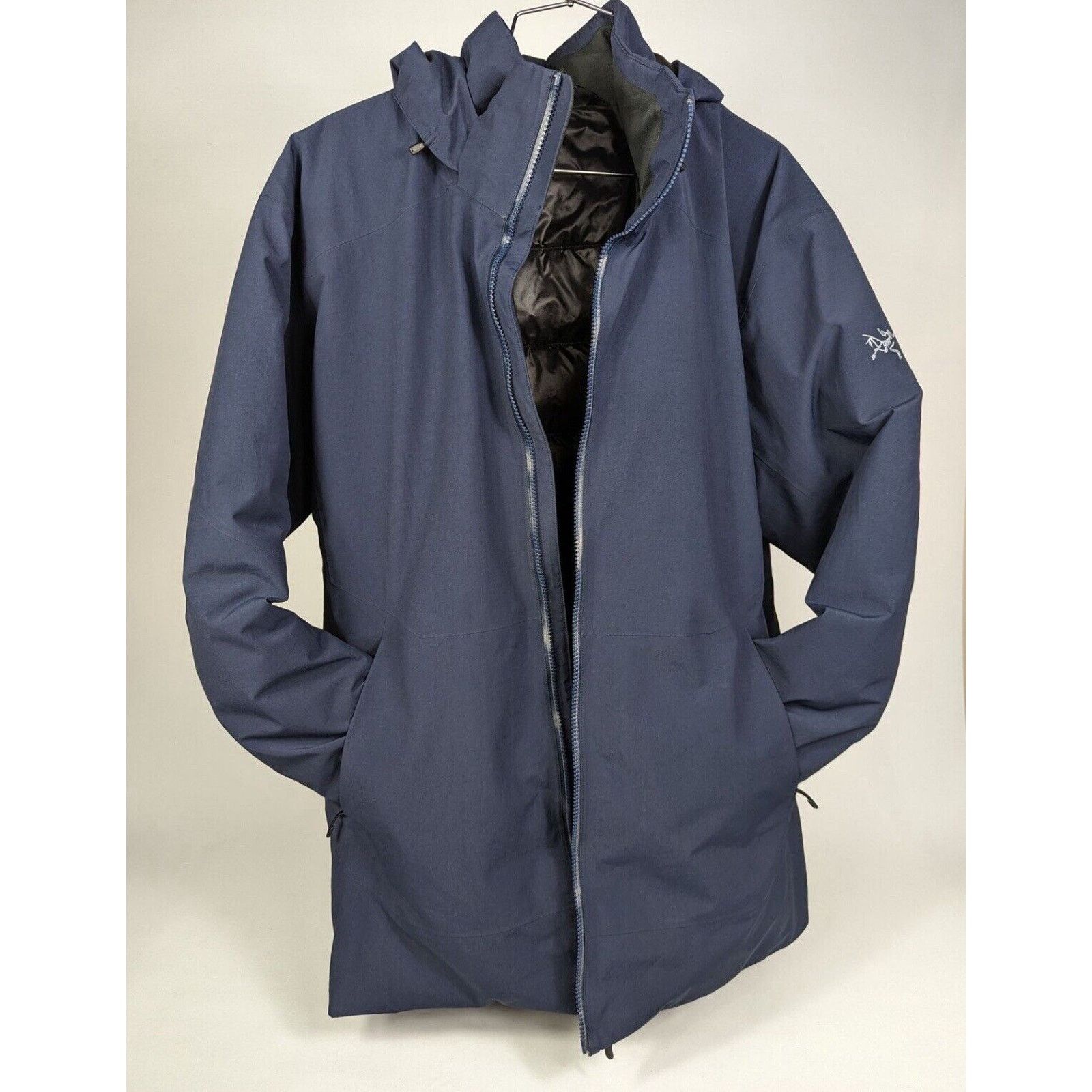 Arc'Teryx Khuno Parka Jacket Goretex Coreloft Black Small | eBay