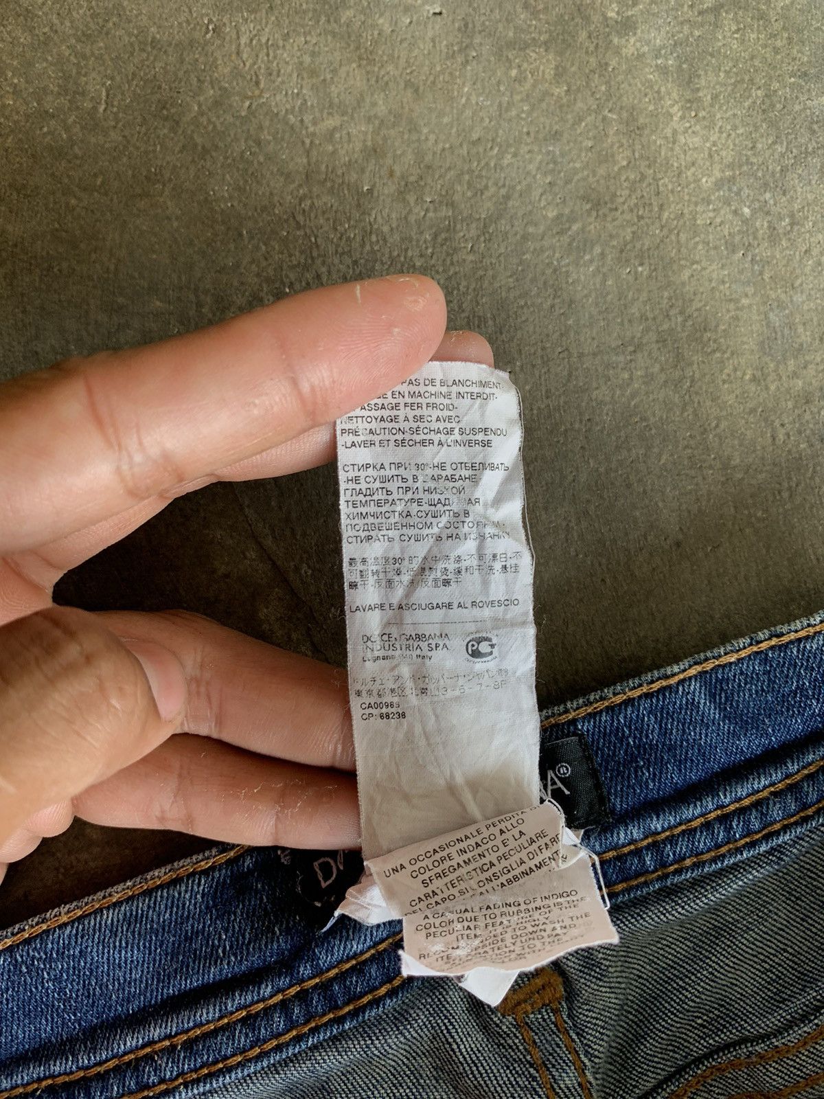 Dolce & Gabbana DOLCE GABBANA DENIM PANTS Size 27" / US 4 / IT 40 - 9 Thumbnail