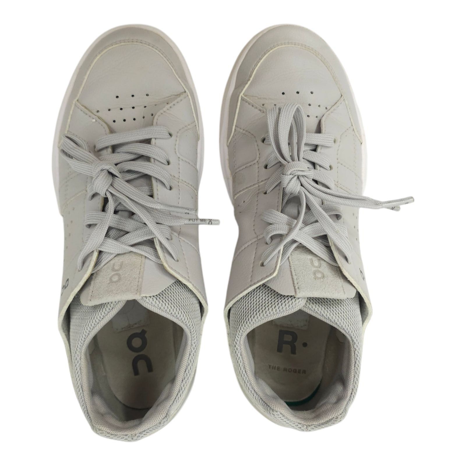 On On The Roger Lace Up Tennis Shoes Womens Size 8.5 Leather Size US 8.5 / IT 38.5 - 10 Thumbnail