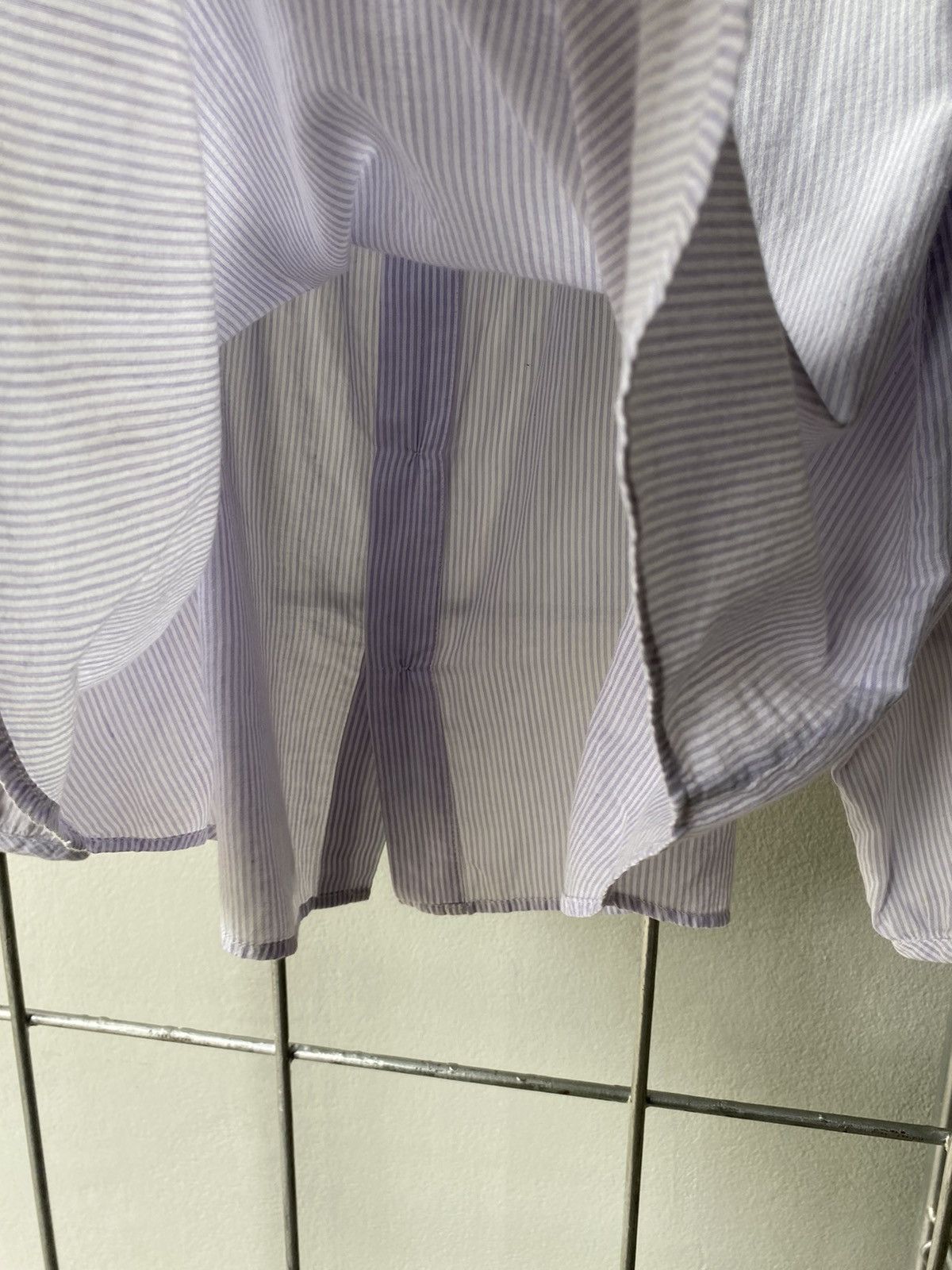 Issey Miyake Plantation stripped white blouse Size M / US 6-8 / IT 42-44 - 11 Thumbnail