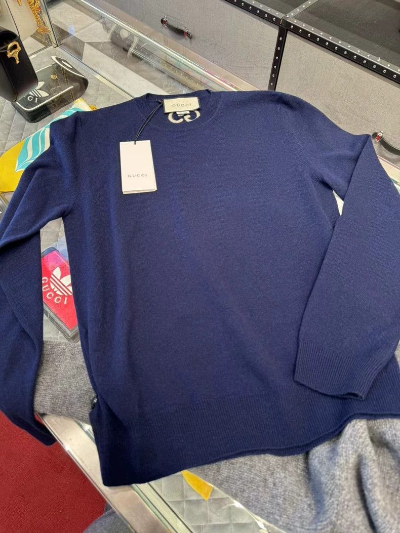 Gucci Gucci Men's cashmere sweater 2501-Nextarrow Size US XS / EU 42 / 0 - 1 Thumbnail