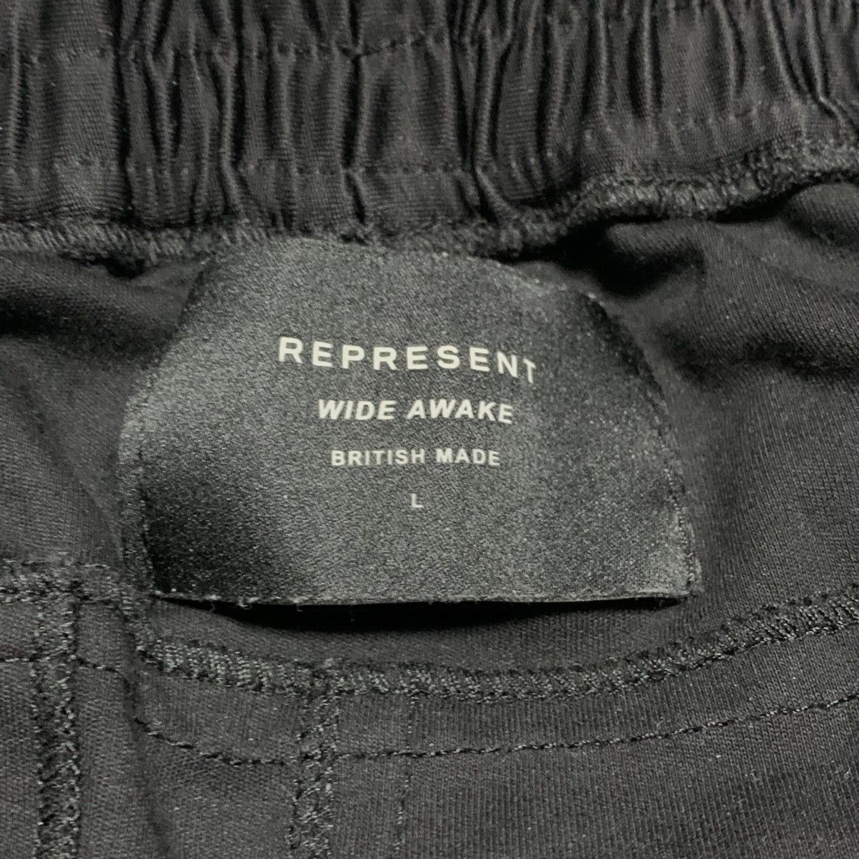 Represent Clo. Represent Large Track Bottoms Black 'Wide Awake' Slim Fit Size US 34 / EU 50 - 4 Thumbnail