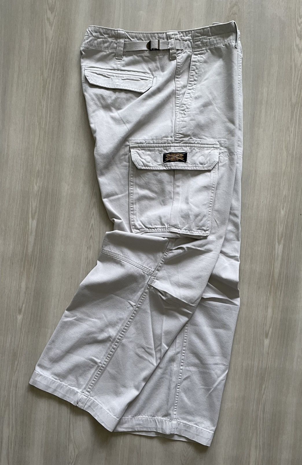 Polo Ralph Lauren × Vintage Vintage Ralph Lauren Military Surplus Khaki Cargo Pants Size US 34 / EU 50 - 1 Thumbnail