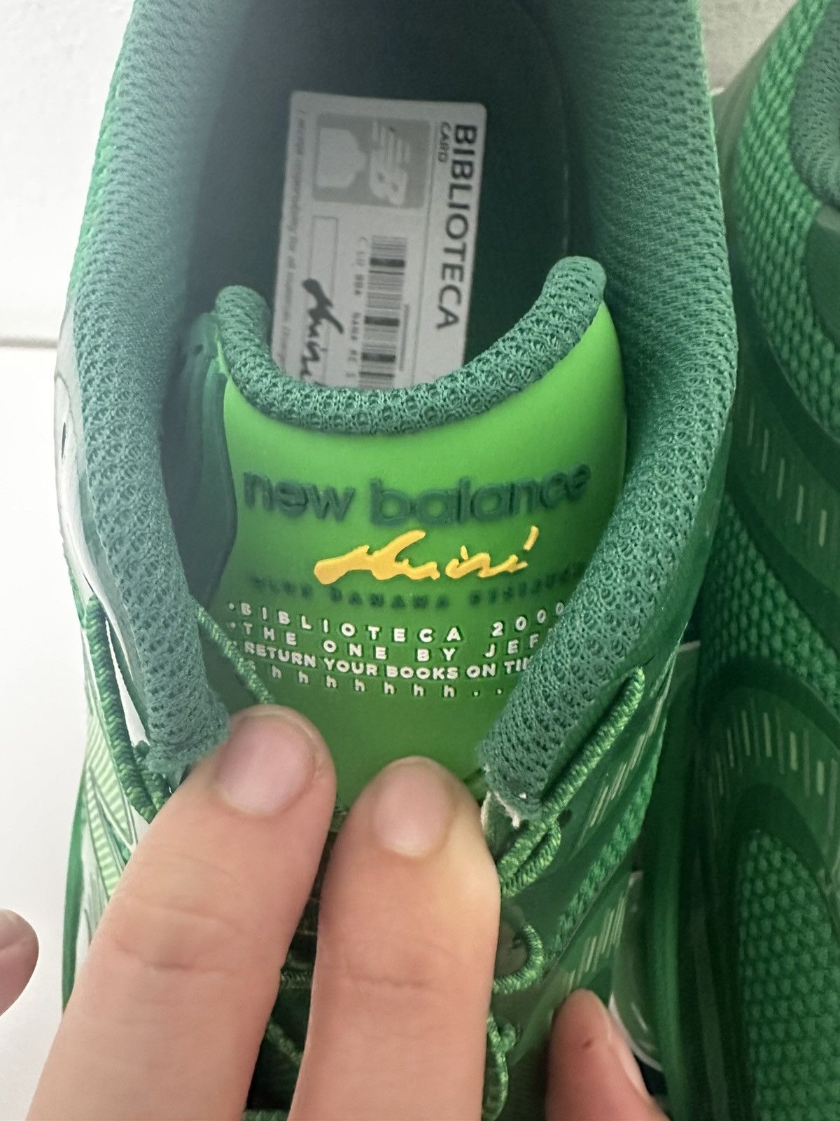 New Balance New Balance Abzorb 2000 x Aminé “Biblioteca” Size US 9 / EU 42 - 5 Thumbnail