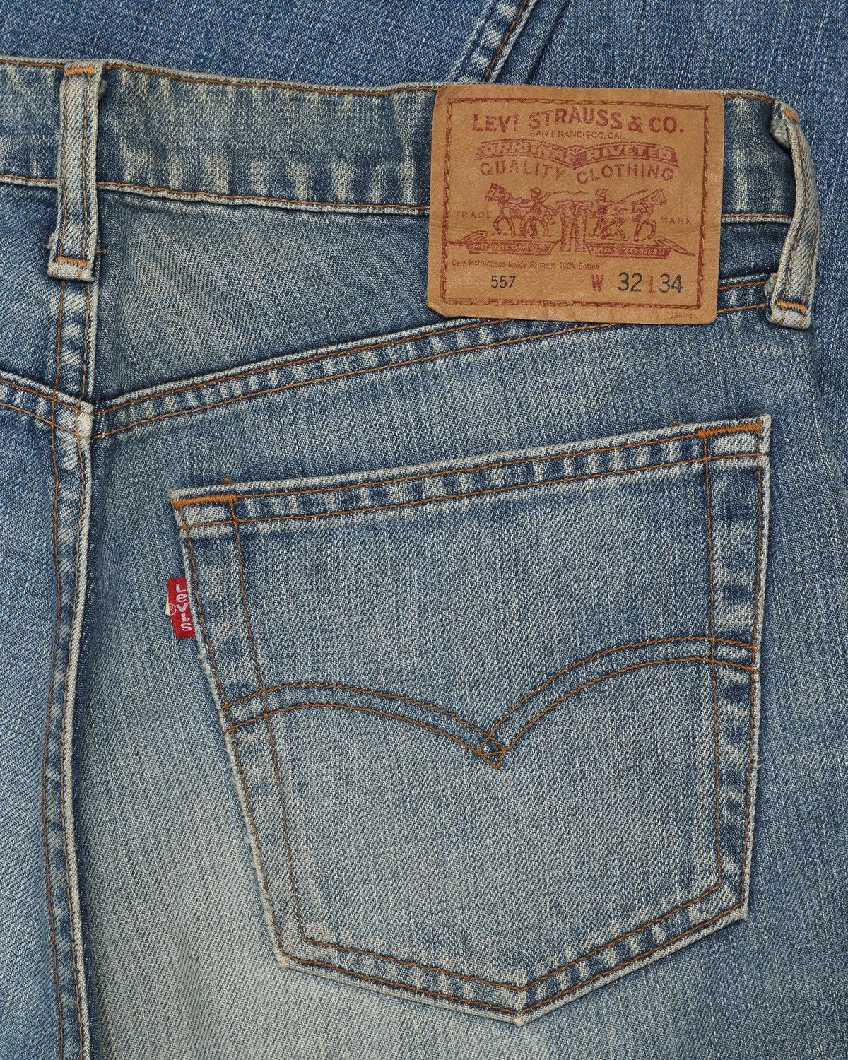 Levi's Levis 557 bootcut jeans Size US 32 / EU 48 - 5 Thumbnail