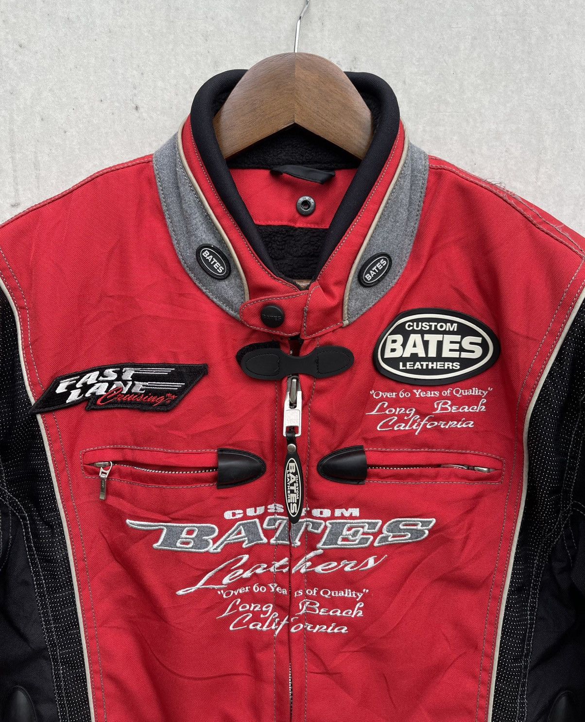 Bates Hats BATES MEN'S RACER BOMBER JACKET SIZE XL Size US XL / EU 56 / 4 - 6 Thumbnail