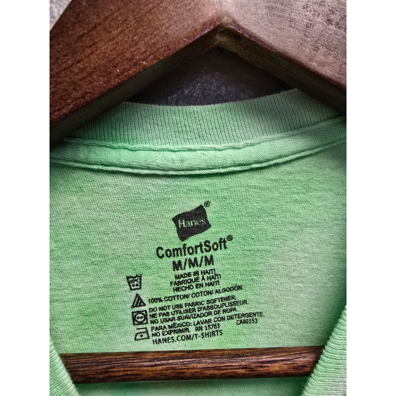 Hanes Fish Tie Dye Shirt Wrap Around Graphic Tee Hanes Colorful M Size US M / EU 48-50 / 2 - 4 Thumbnail