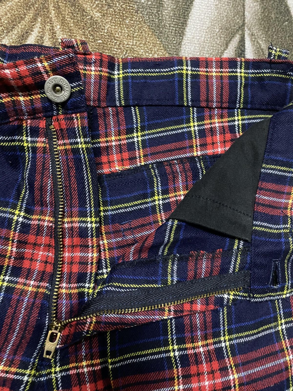 Japanese Brand Chaos London Punk Tartan by Sexy Dynamite London Size US 30 / EU 46 - 6 Thumbnail