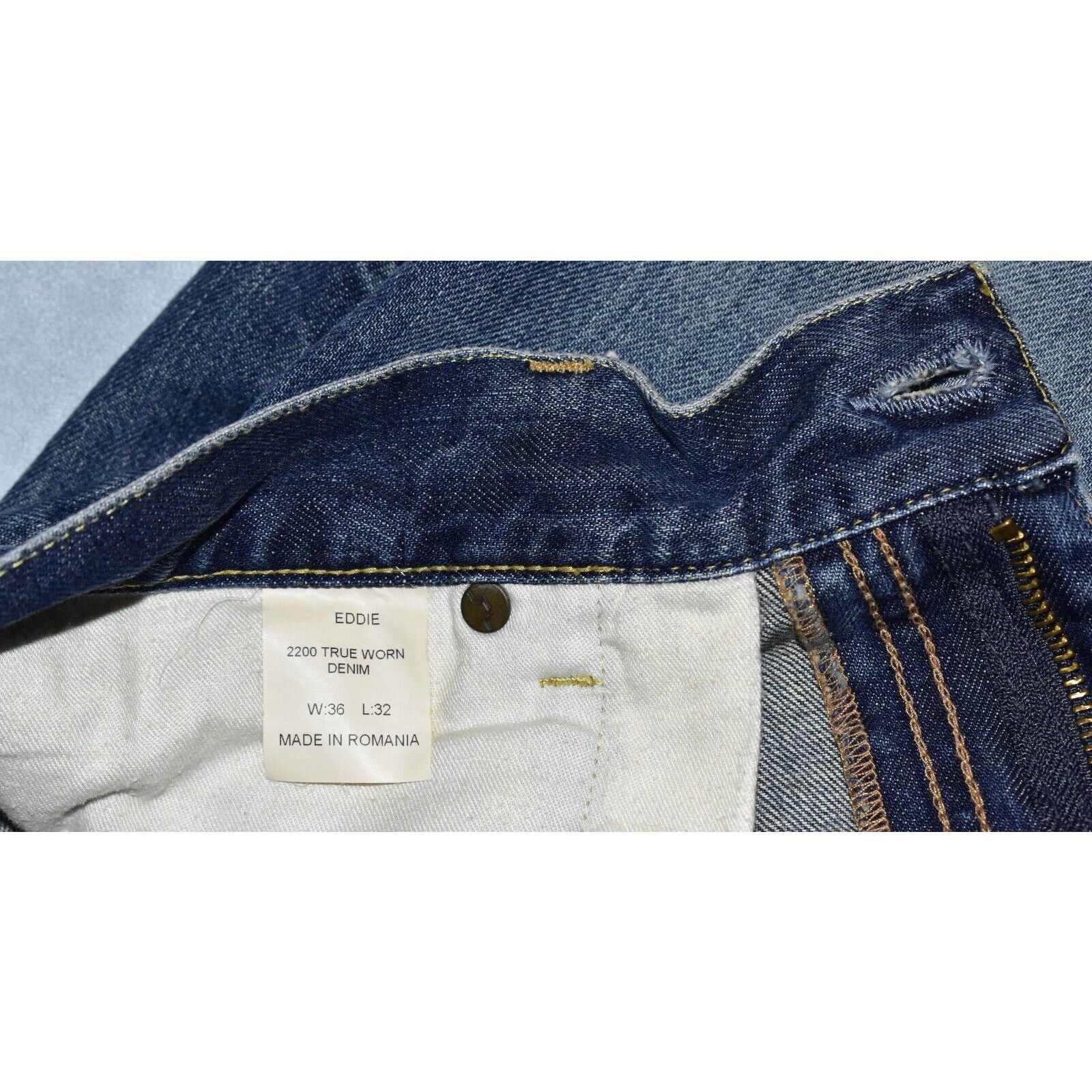J.Lindeberg J LINDEBERG Eddie 2200 True Worn Denim Jeans Size 36 x 31 Size US 36 / EU 52 - 7 Thumbnail