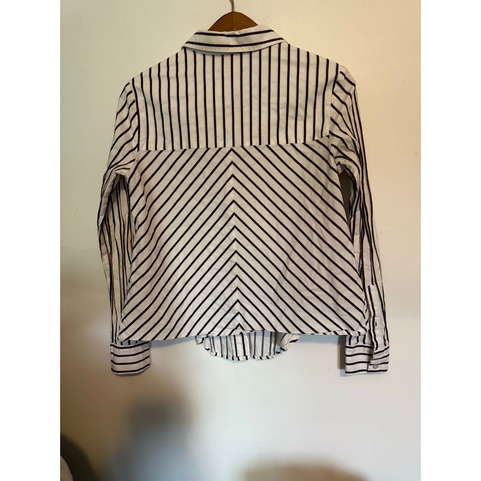 Drew DREW Dillone Striped flare Button Down Sz S Size S / US 4 / IT 40 - 3 Thumbnail