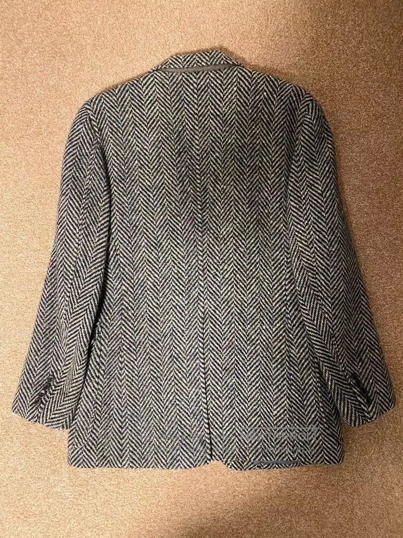 Ralph Lauren Blue Label RL Vintage Herringbone Tweed Blazer. Size US M / EU 48-50 / 2 - 2 Thumbnail