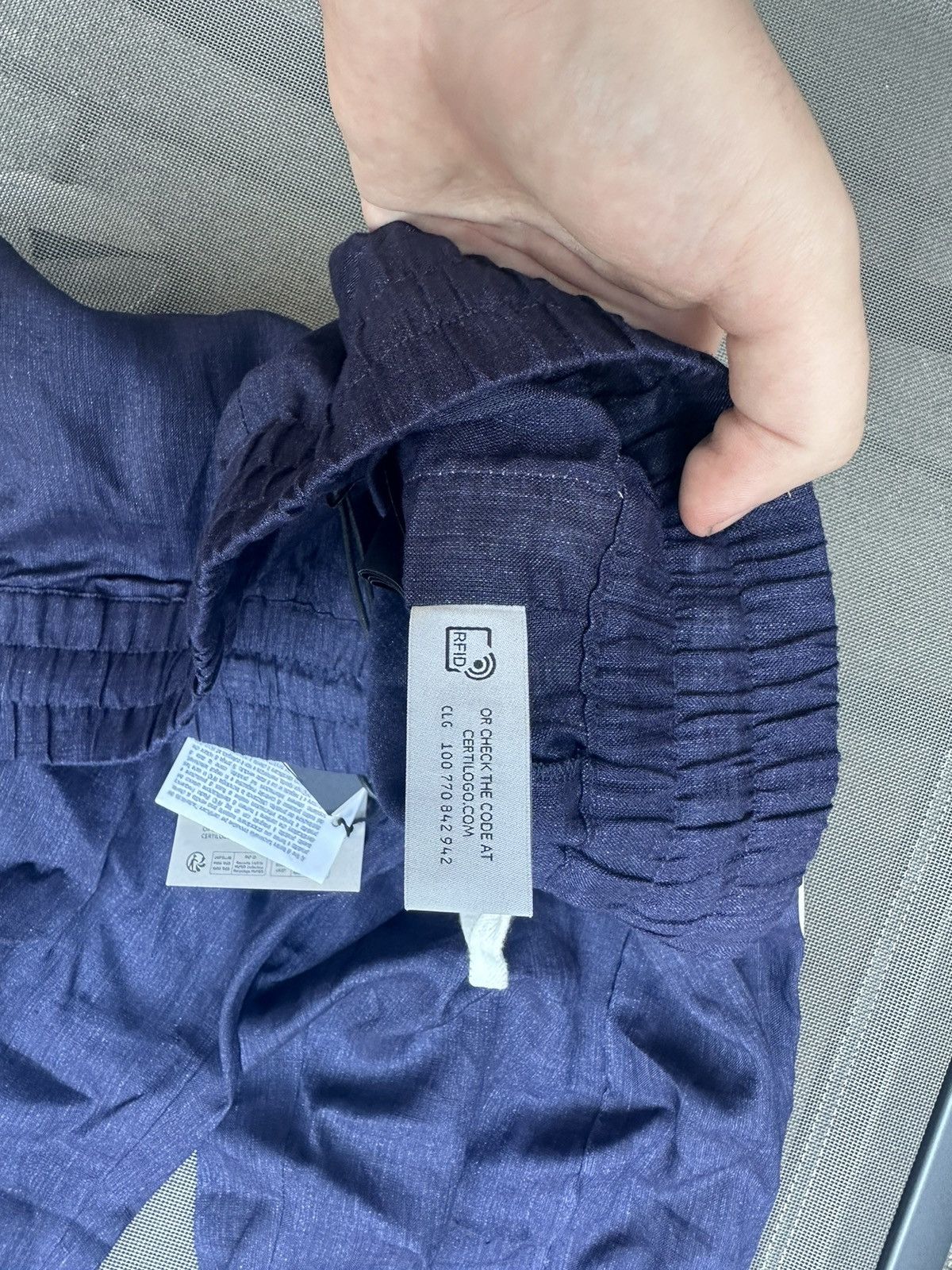 Palm Angels Palm Angels linen Track Pants Size US 36 / EU 52 - 6 Thumbnail