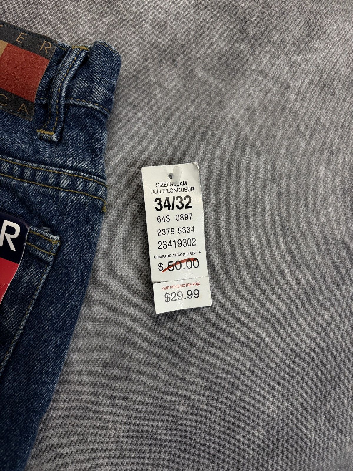 Joe Boxer × Vintage NOS 1990s Denim Jeans 90s Vintage Boxer America Oldstock Size US 34 / EU 50 - 3 Thumbnail