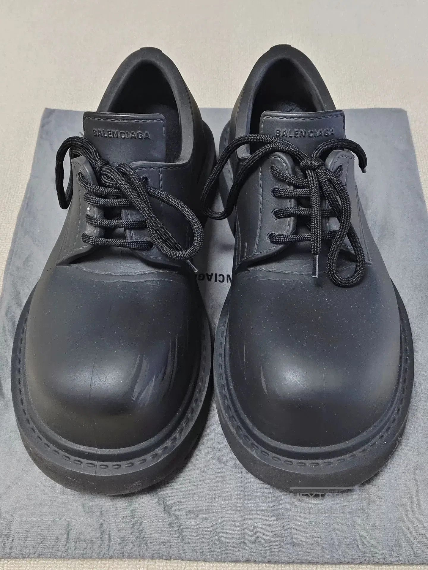 Balenciaga balenciaga black steroid derby shoes. Size US 8.5 / EU 41-42 - 8 Thumbnail